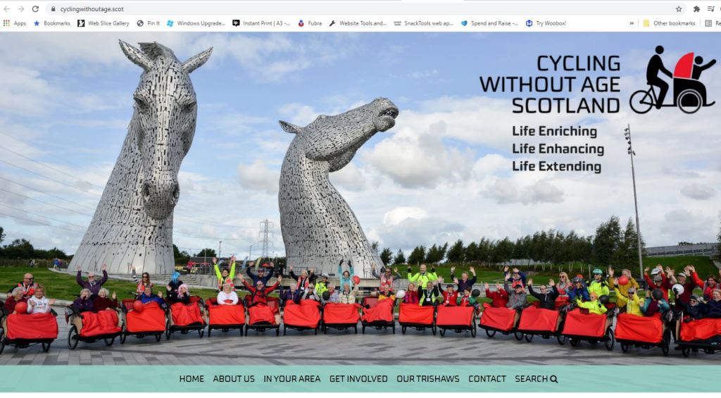 Cycling Without Age website.