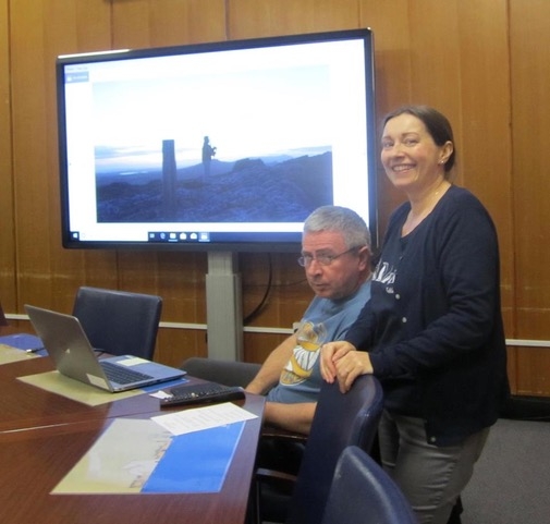 Kathryn Grainger and Neil Clark. 